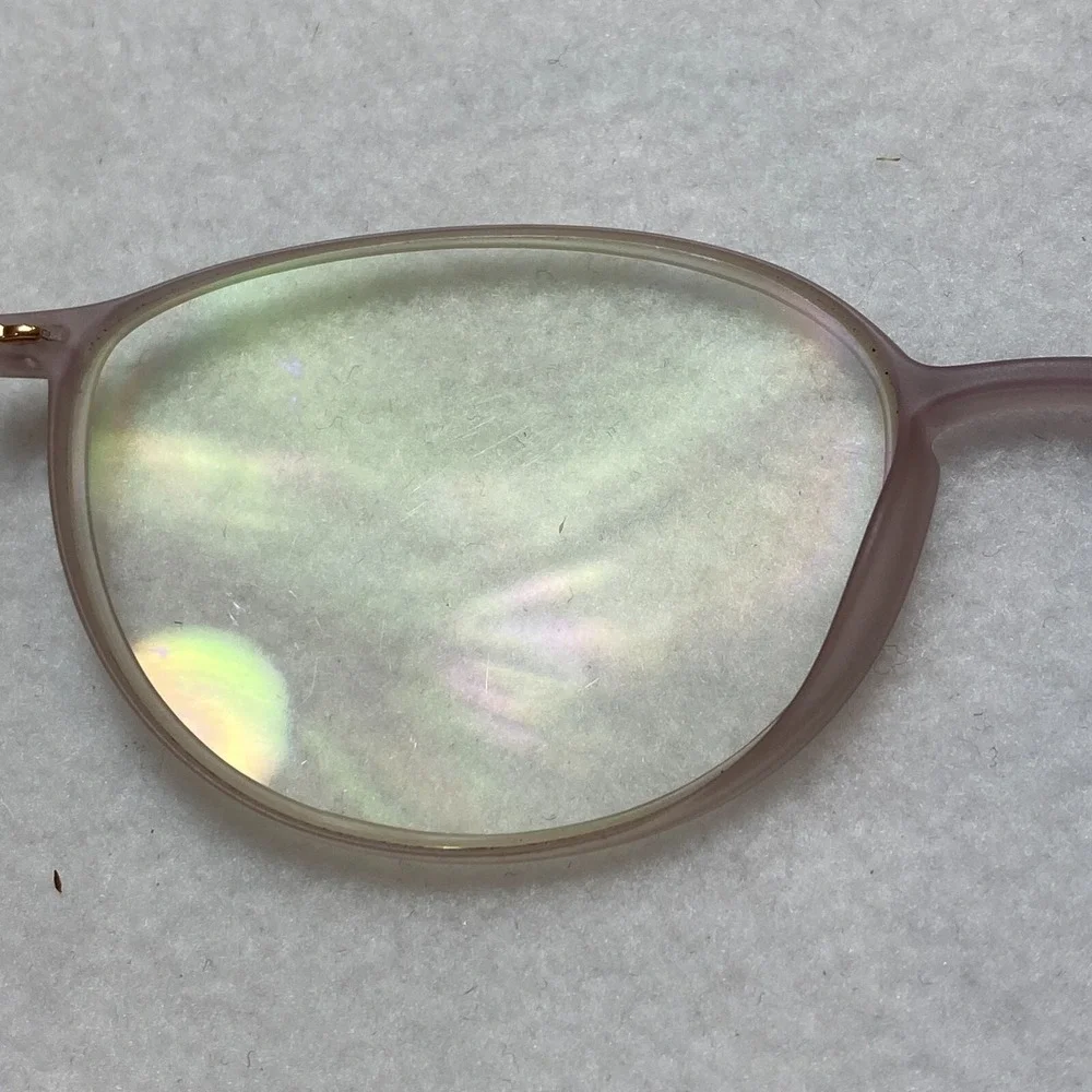 Silhouette SPX 1580 Eyeglasses Pink Gray 75 6530 Frames 50-16-140 Austria